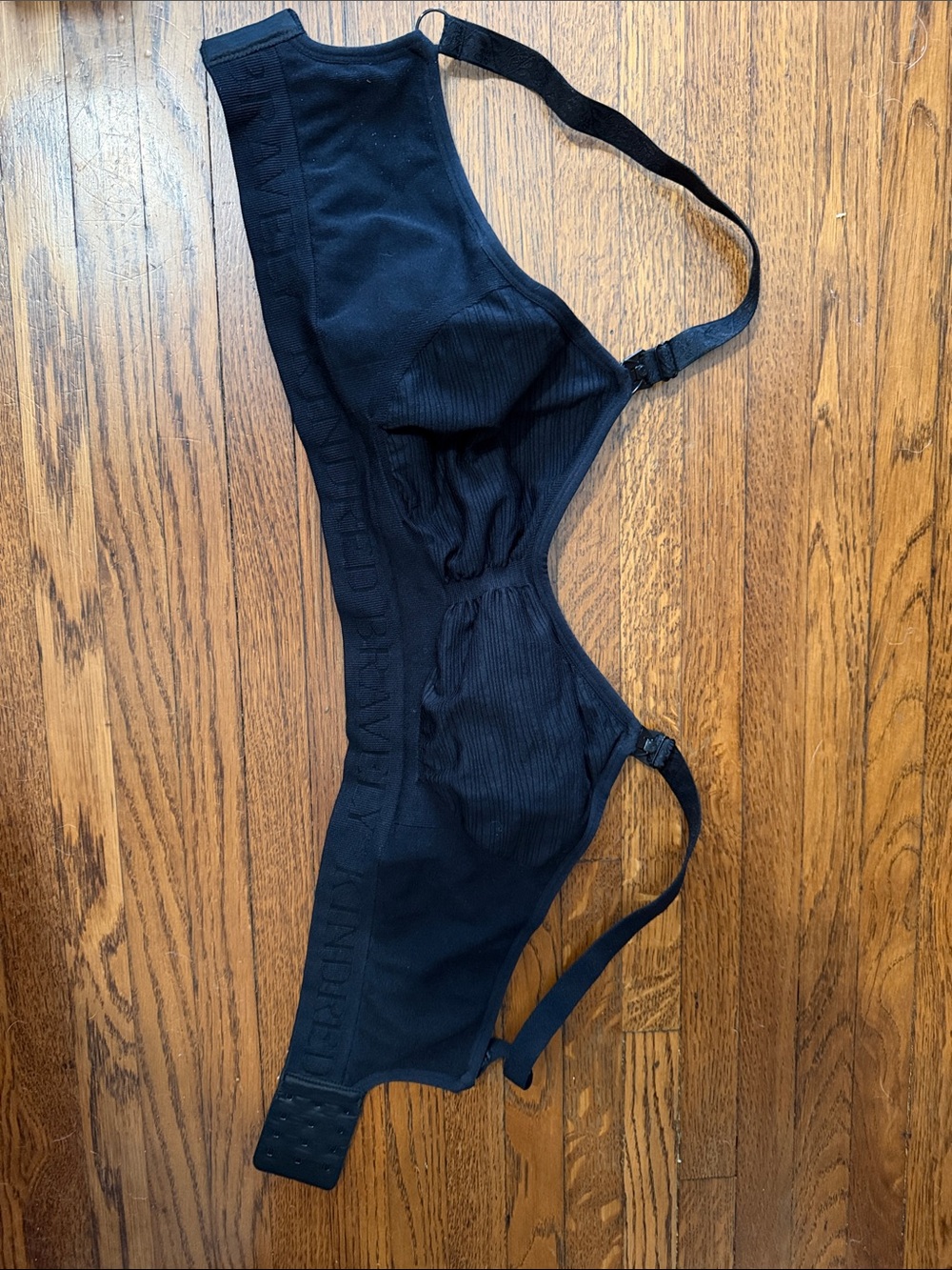 Kindred Bravely Black Pumping/ Nursing Bra NWOT S-Busty